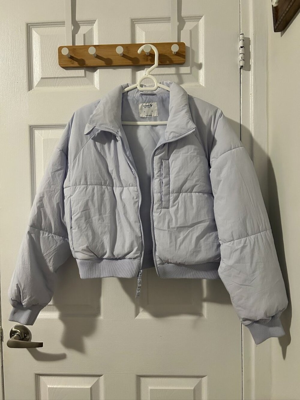 Old Navy Oversized Crop Puffer Jacket - Size Small